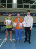 Команда г.Смоленска 1 место на Чемпионате Смоленской области по настольному теннису